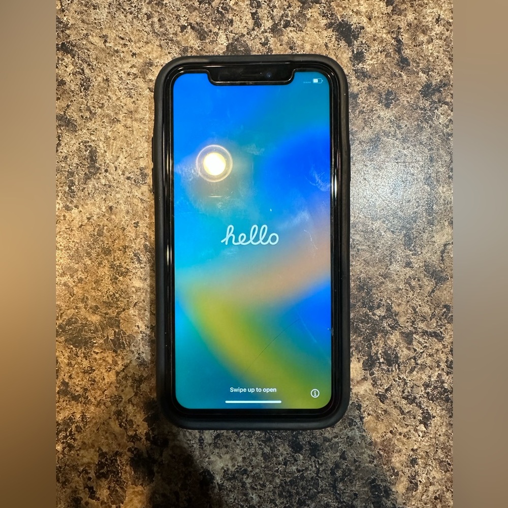 Unlocked IPhone XR with Otter Box